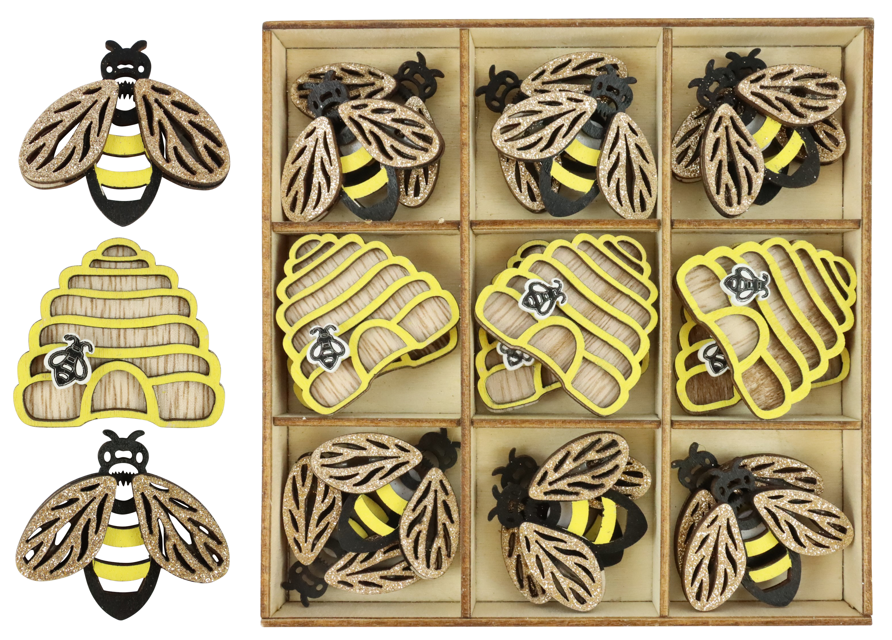 6787 DECORATION BUSY BEE  18P