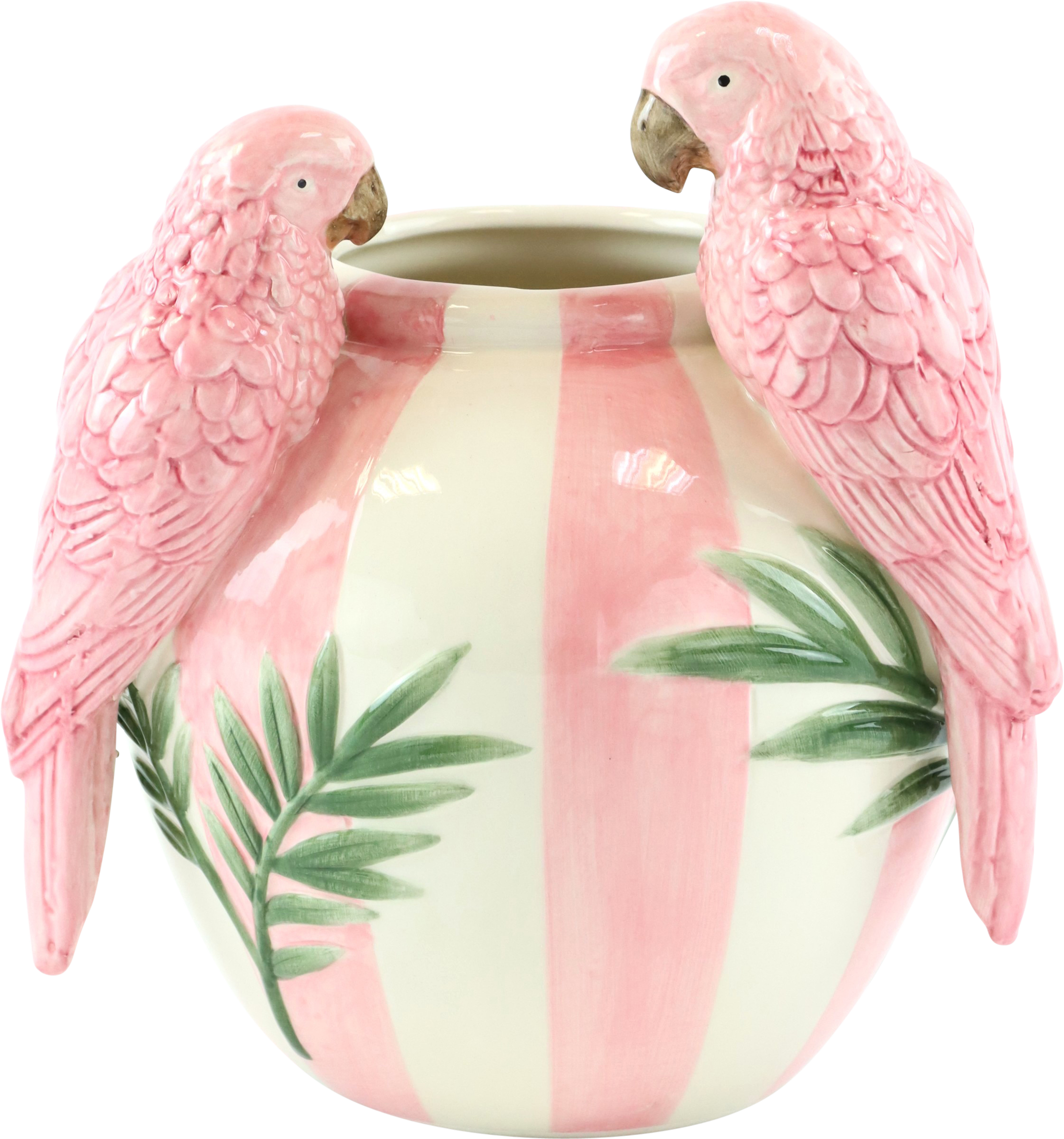 6969 VASE PARROT PARTY