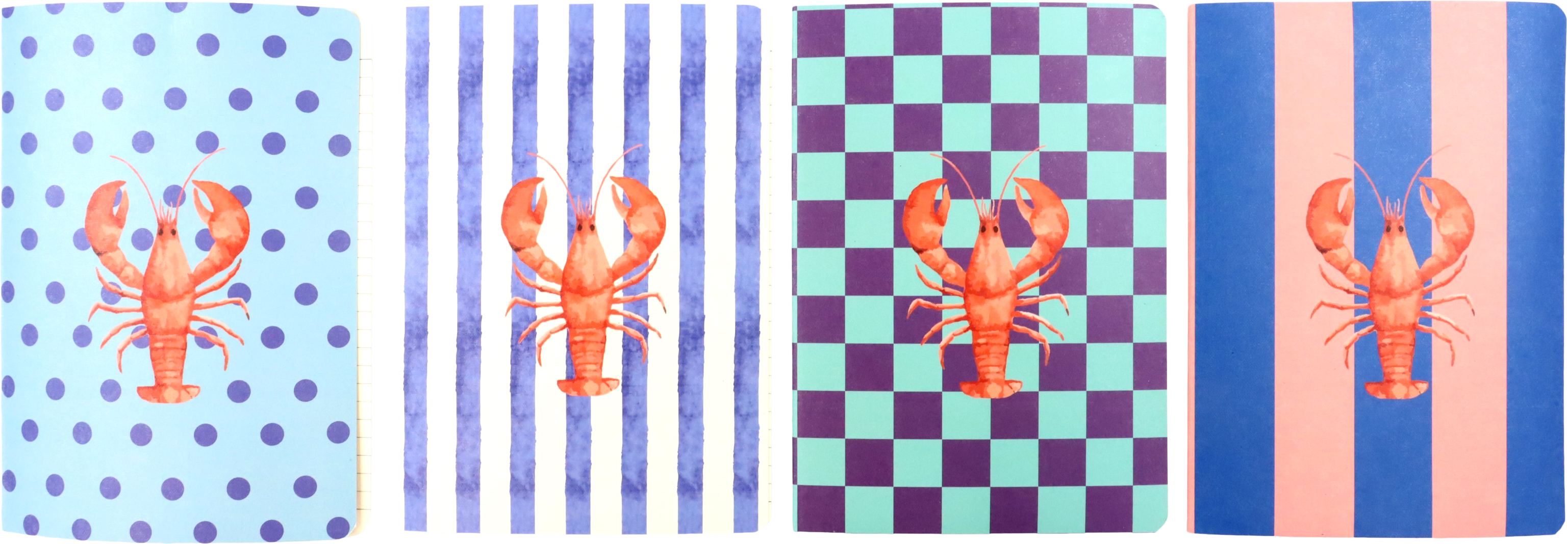 7243 CUADERNODENOTAS LOBSTER LETTE  S/4