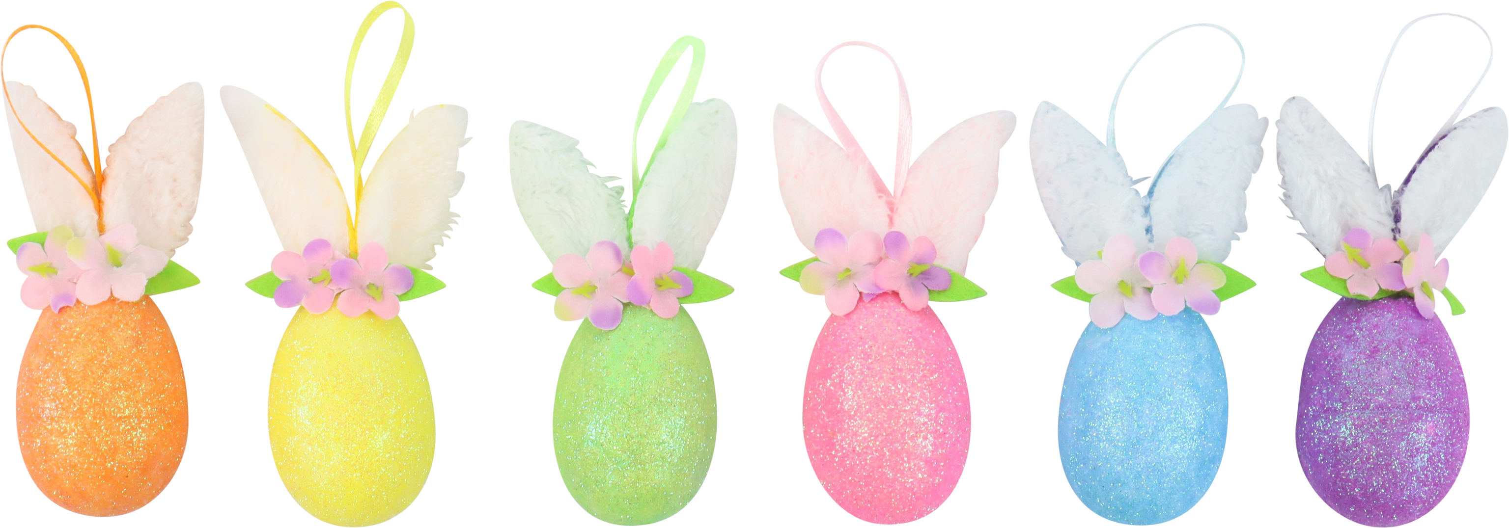 7374 DEKOEIER BUNNY EARS  S/6
