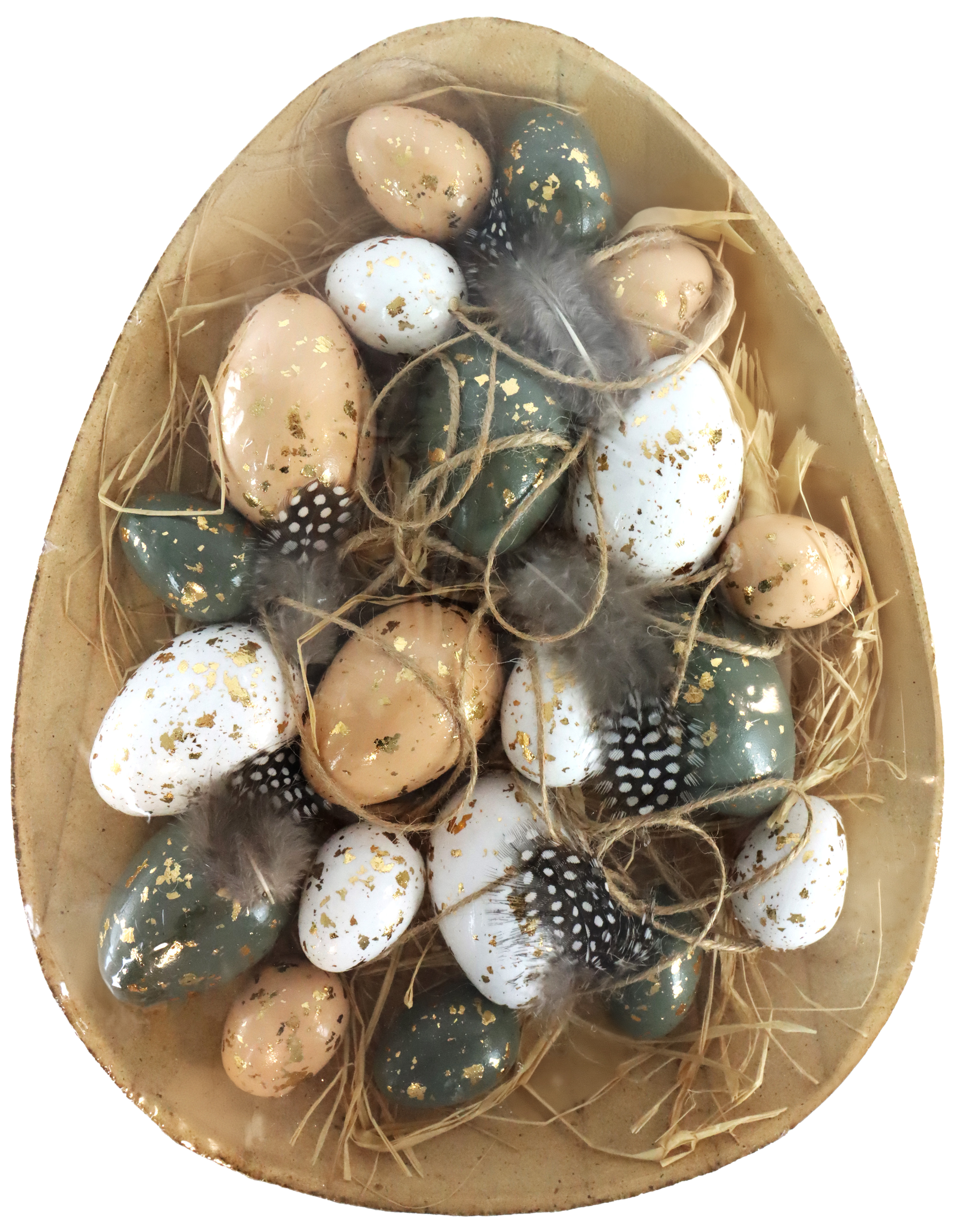7605 EGGS IN BASKET NATURAL-MIX  S/20