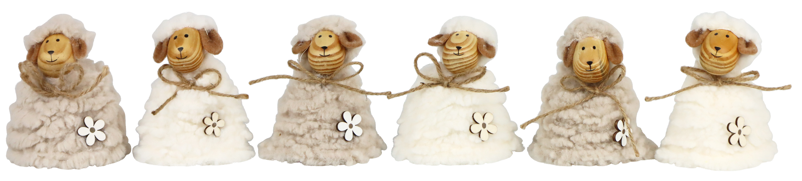 7668 CALENTADOR HUEVOS HAPPY SHEEP  S/6