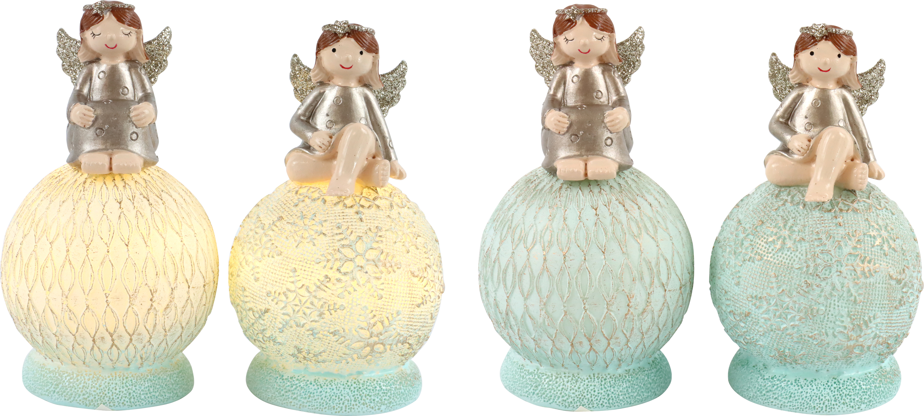 7727 LED-LEUCHTKUGEL ENGEL  S/2