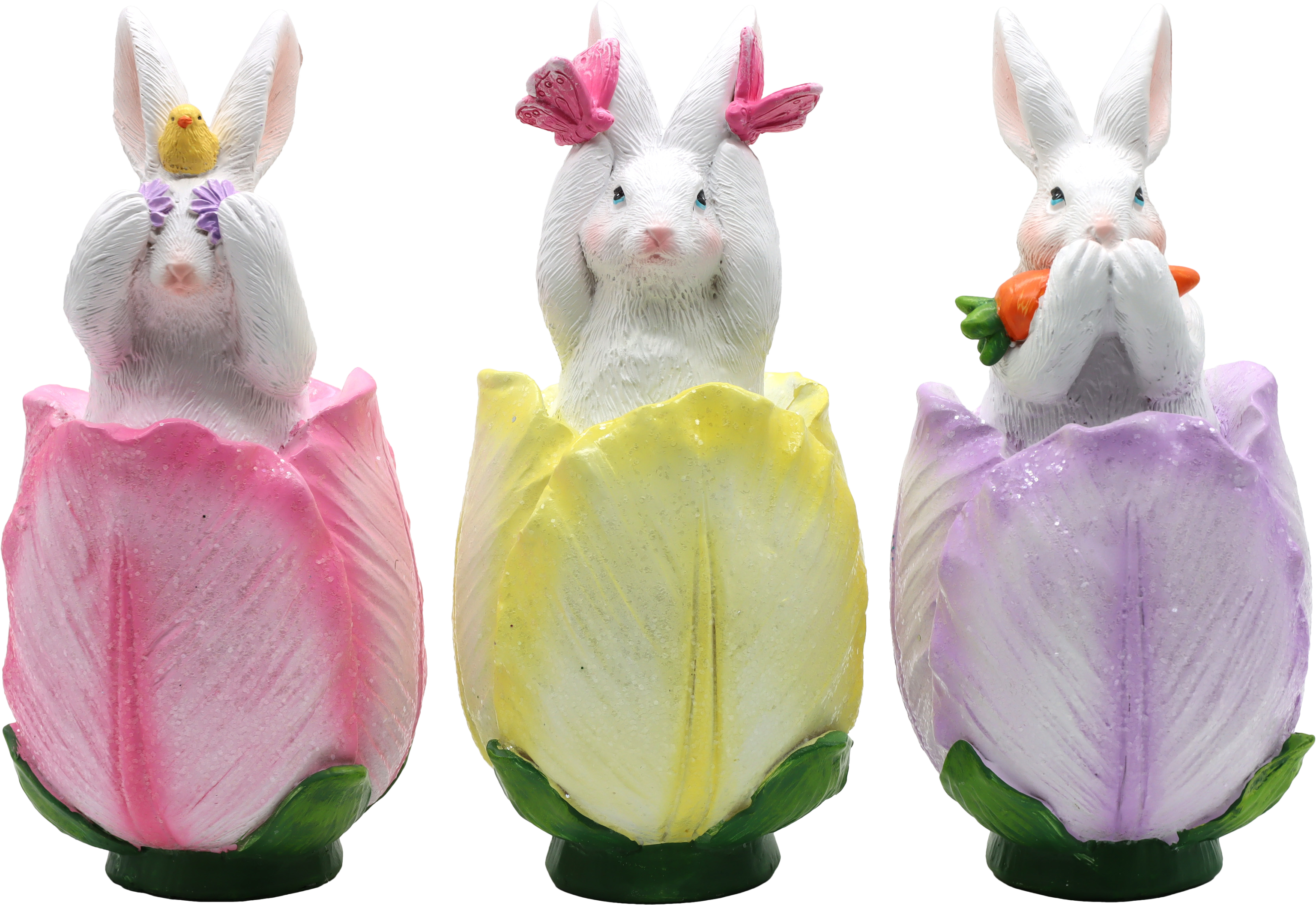 7743 CONIGLIO FIORITO BELLEBUNNY  3PZ