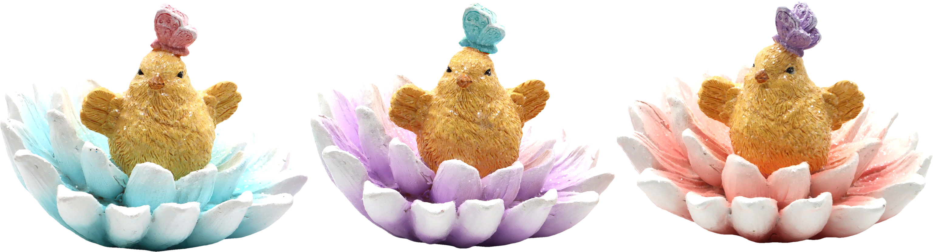 7756 FLOATING CHICKEN PETITE PEEP  S/3