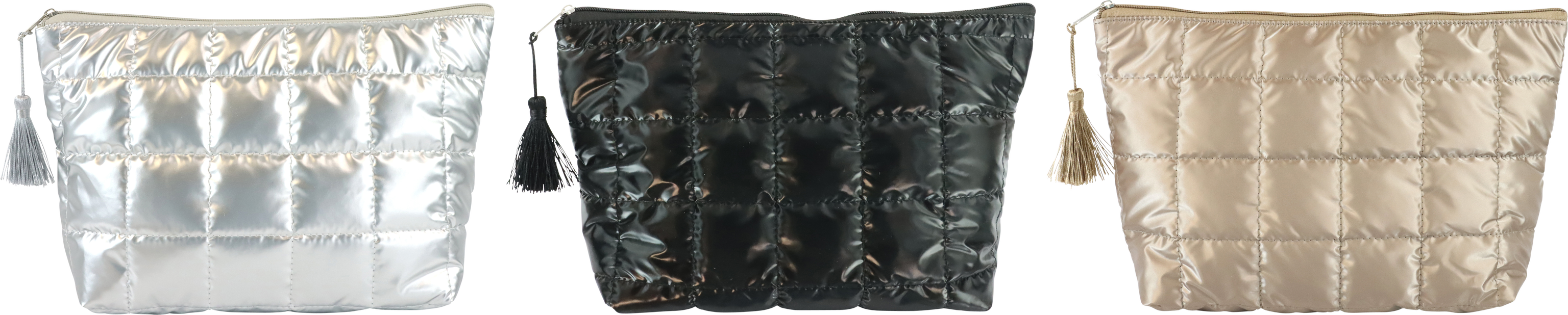 7862 COSMETICBAGS PUFF IT UP  S/3