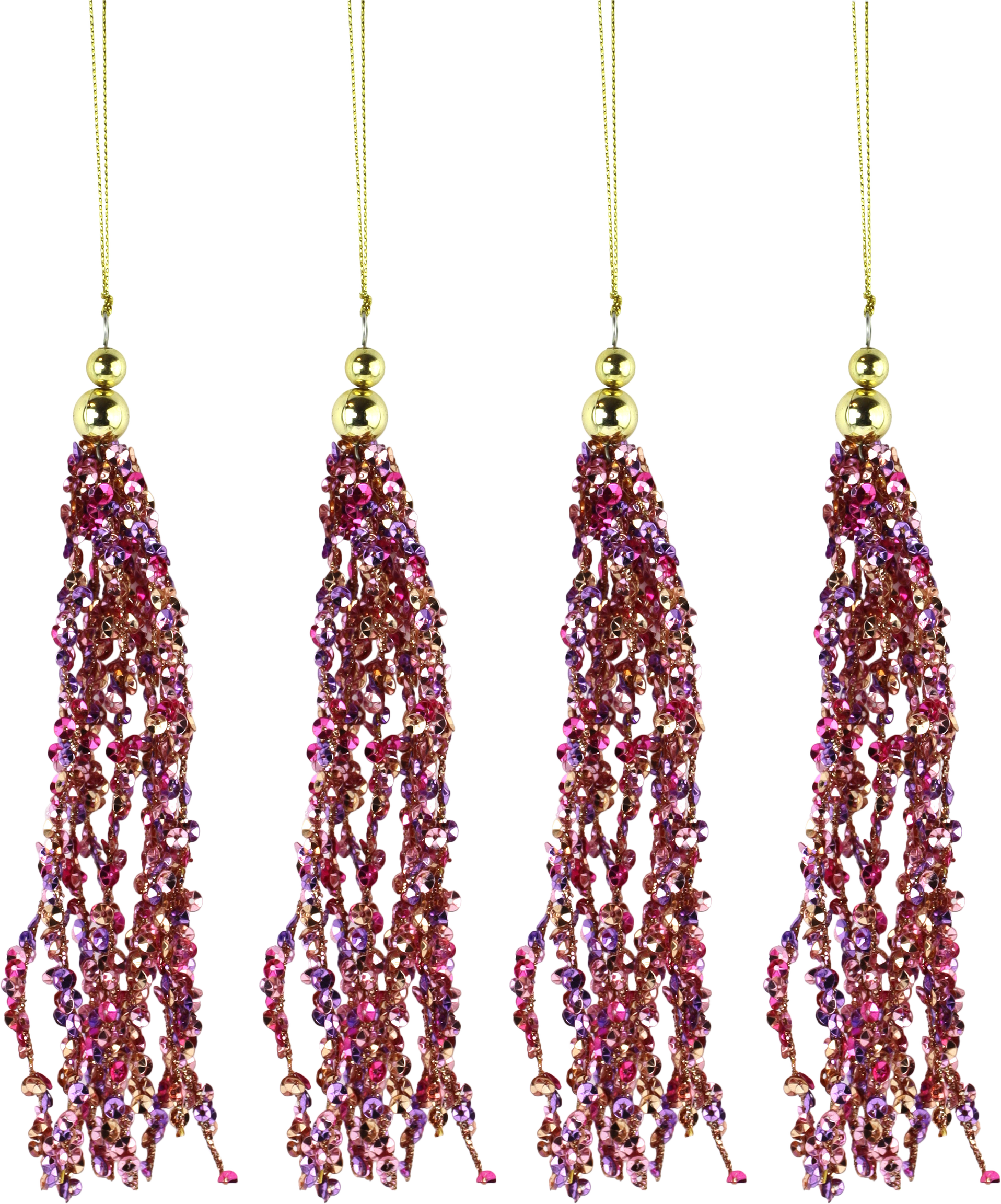 7897 POMPONS  TWINKLE DROPS  4P