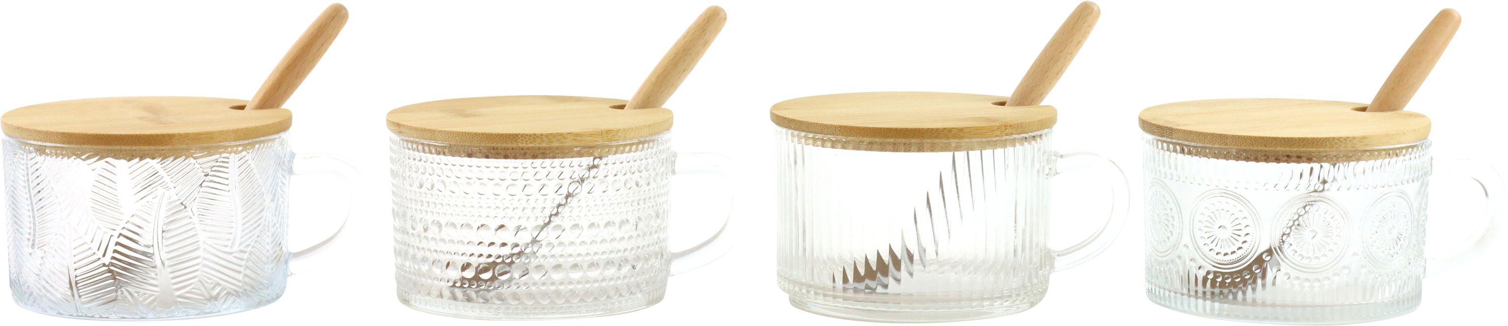7945 JARS WITH SPOON  TAPARIA  S/4