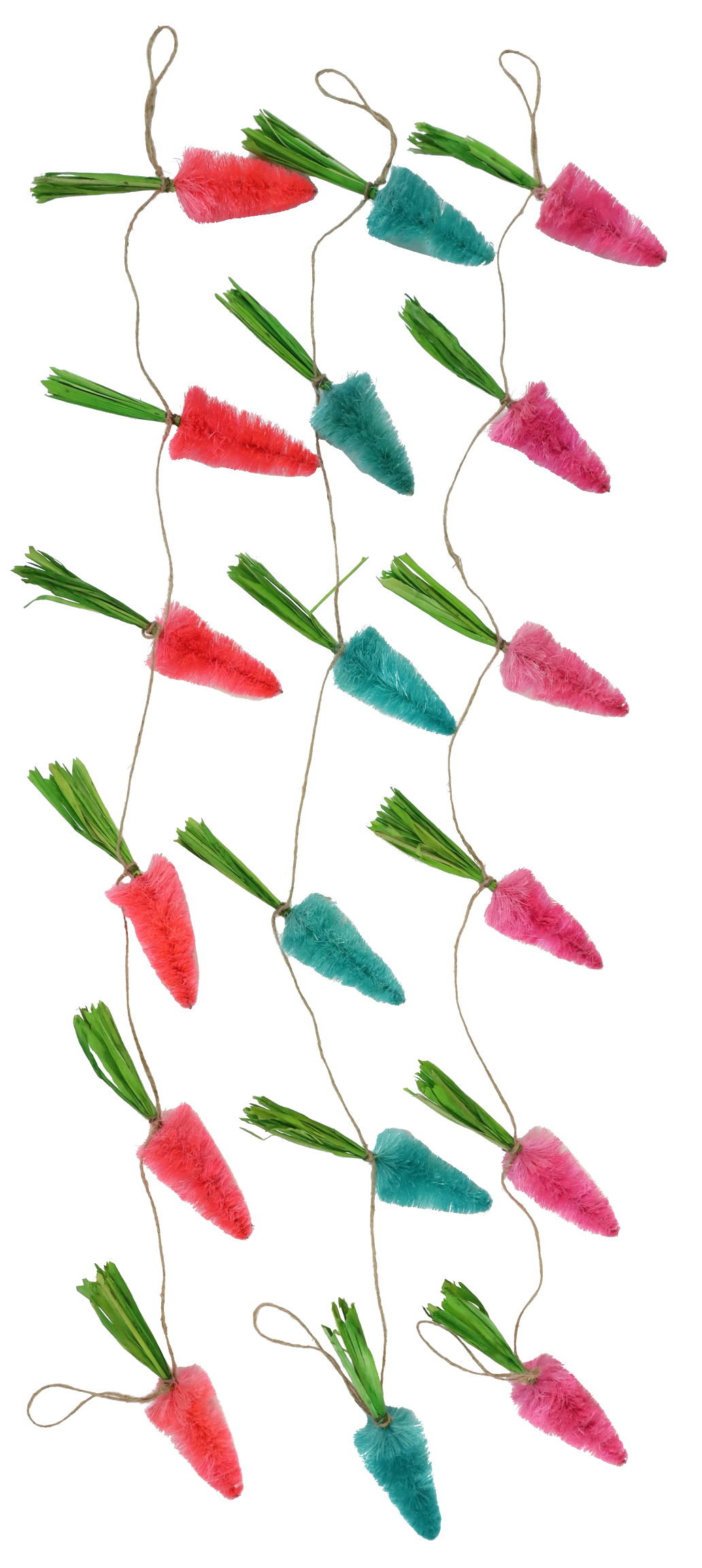 7968 GARLANDS  COSY CARROTS  S/3