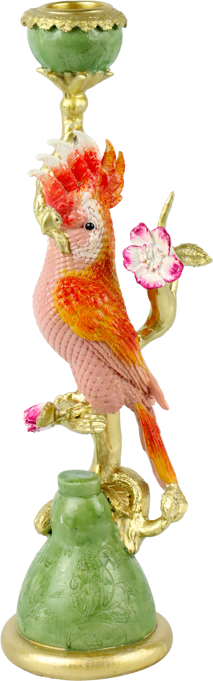 7974 BOUGEOIR « CRAZY CACATOÈS »