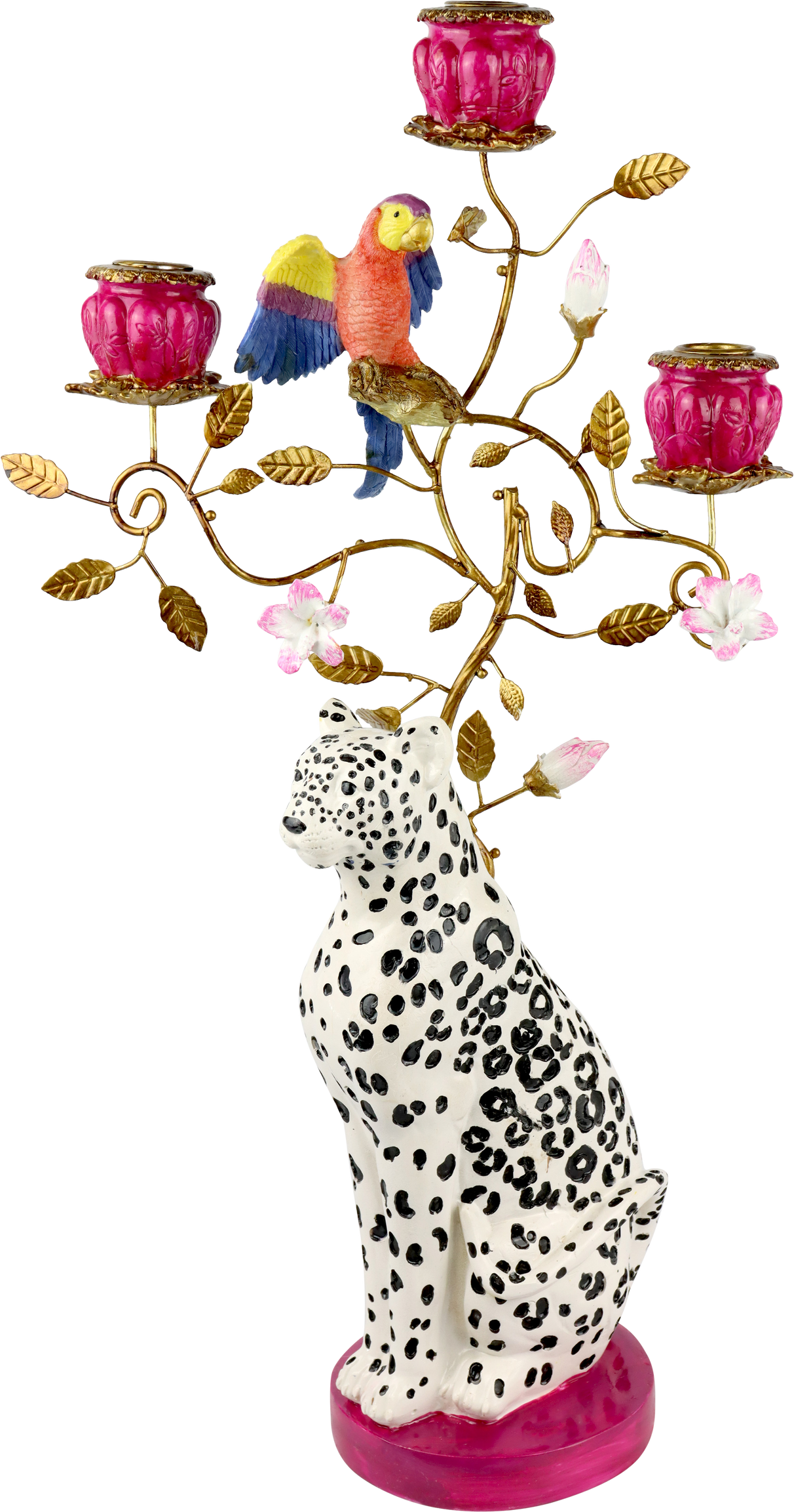 7993 BOUGEOIR « LUXURY LEOPARD »