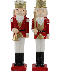 8031 CANDLESTICK NUSSKNACKER  S/2