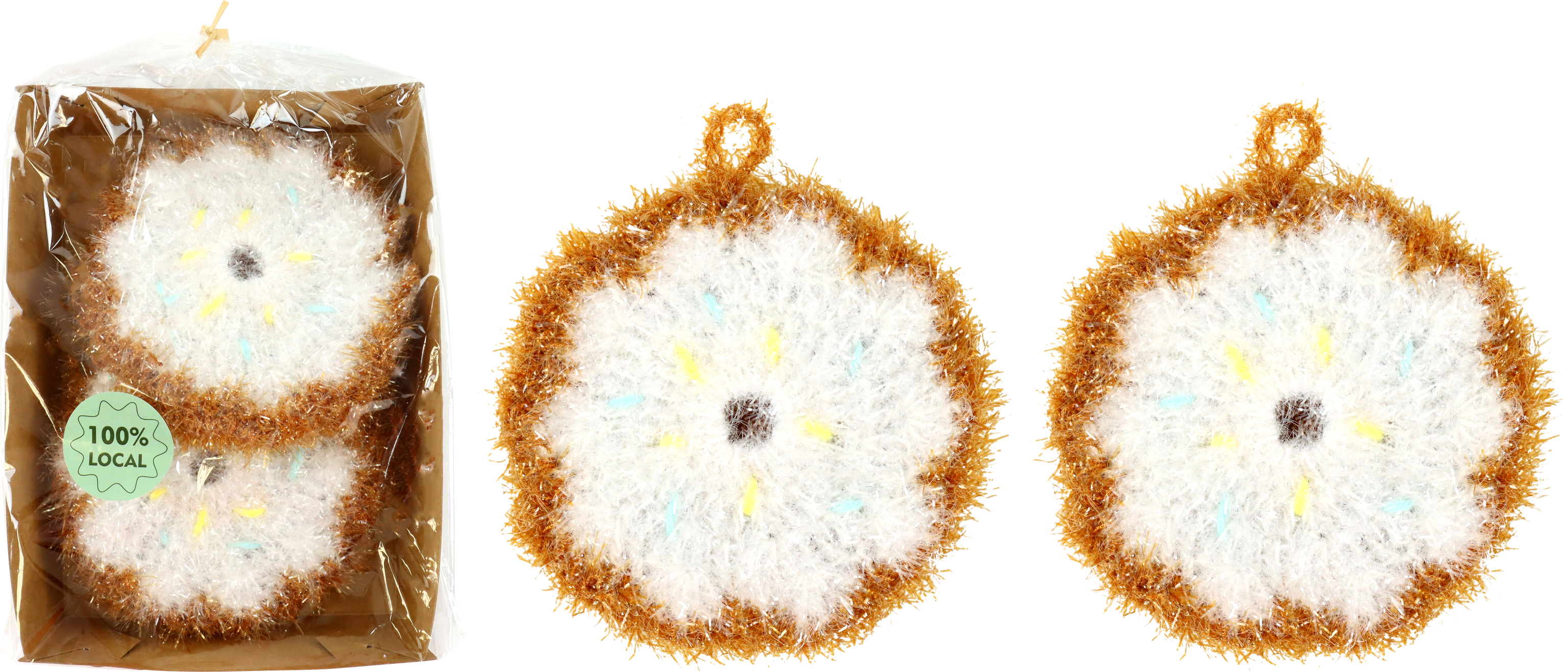8228 ESPONJAS DONUT  S/2