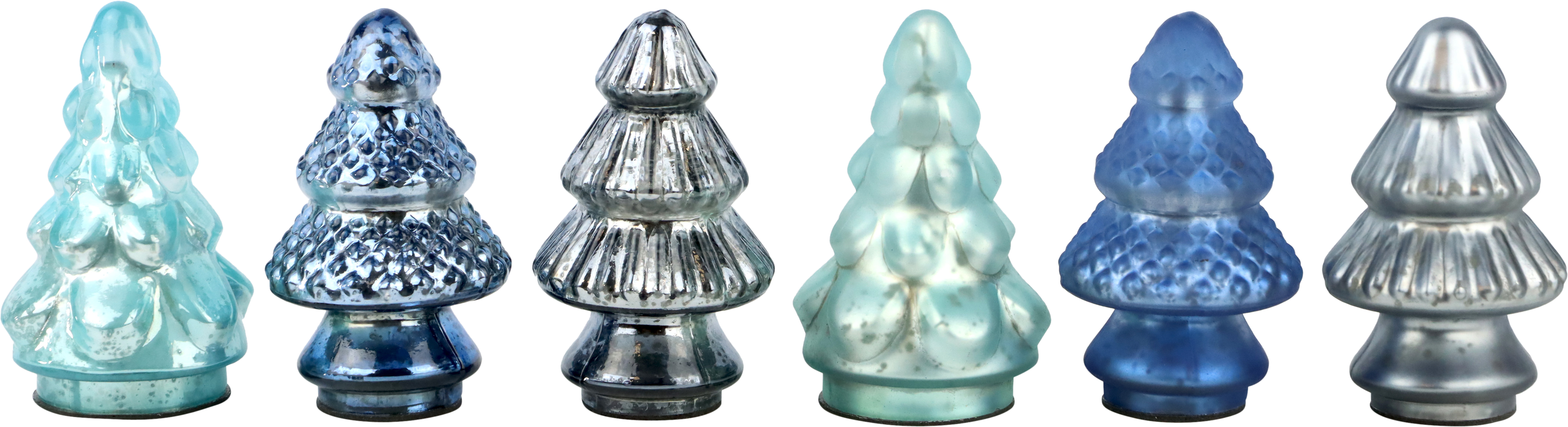 8294 GLASBÄUME CARNIVAL   S/6