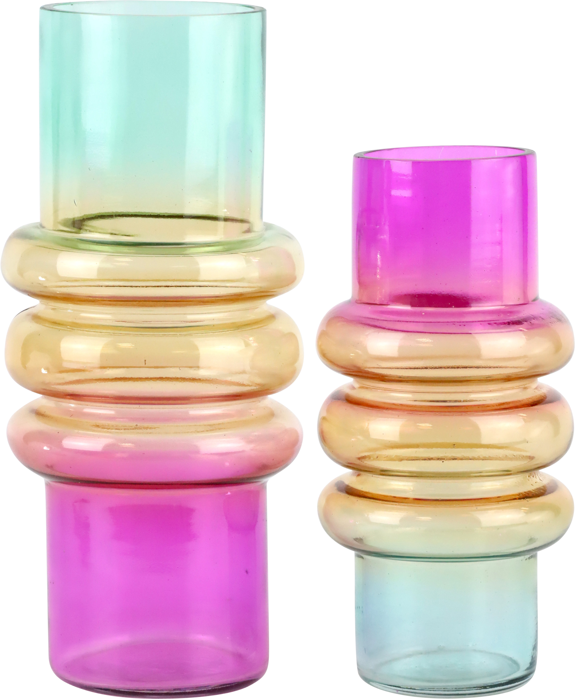 8396 VASES « MULTICOLOR » 2P