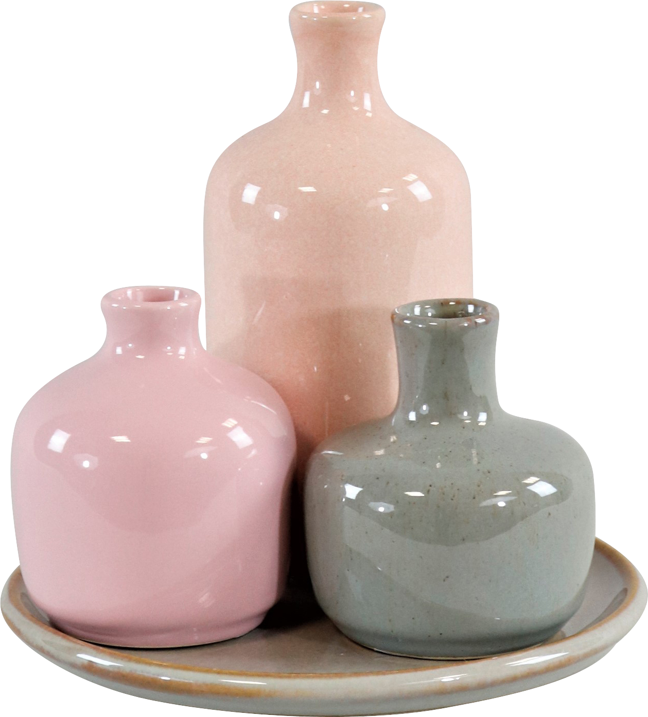 8636 VASES  CONFETTI  4P