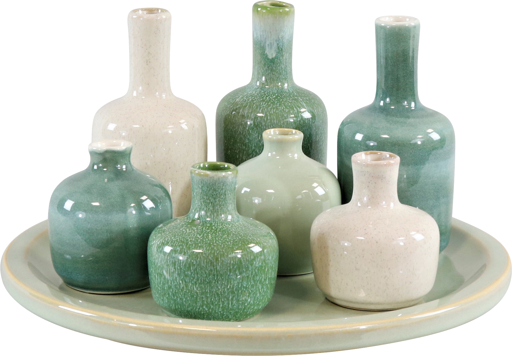 8638 VASES  CONFETTI  8P