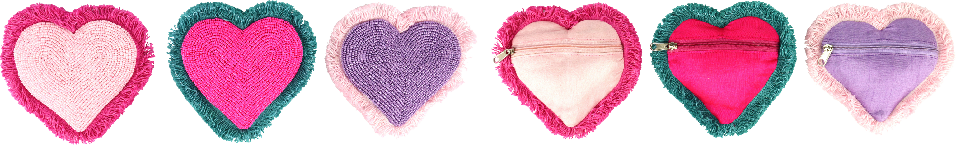 8680 BOLSILLOS HEARTS  S/3