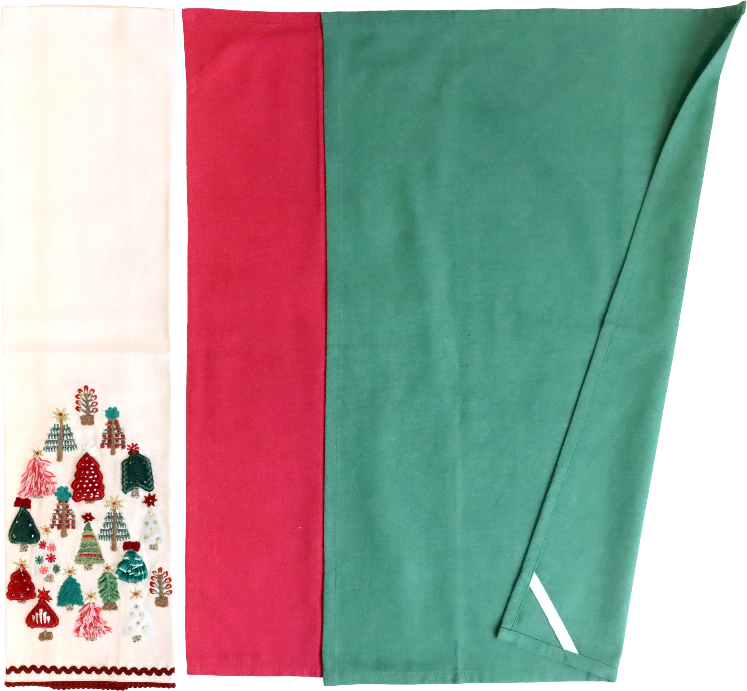 8725 KÜCHENTÜCHER JOLLY TREES  S/3