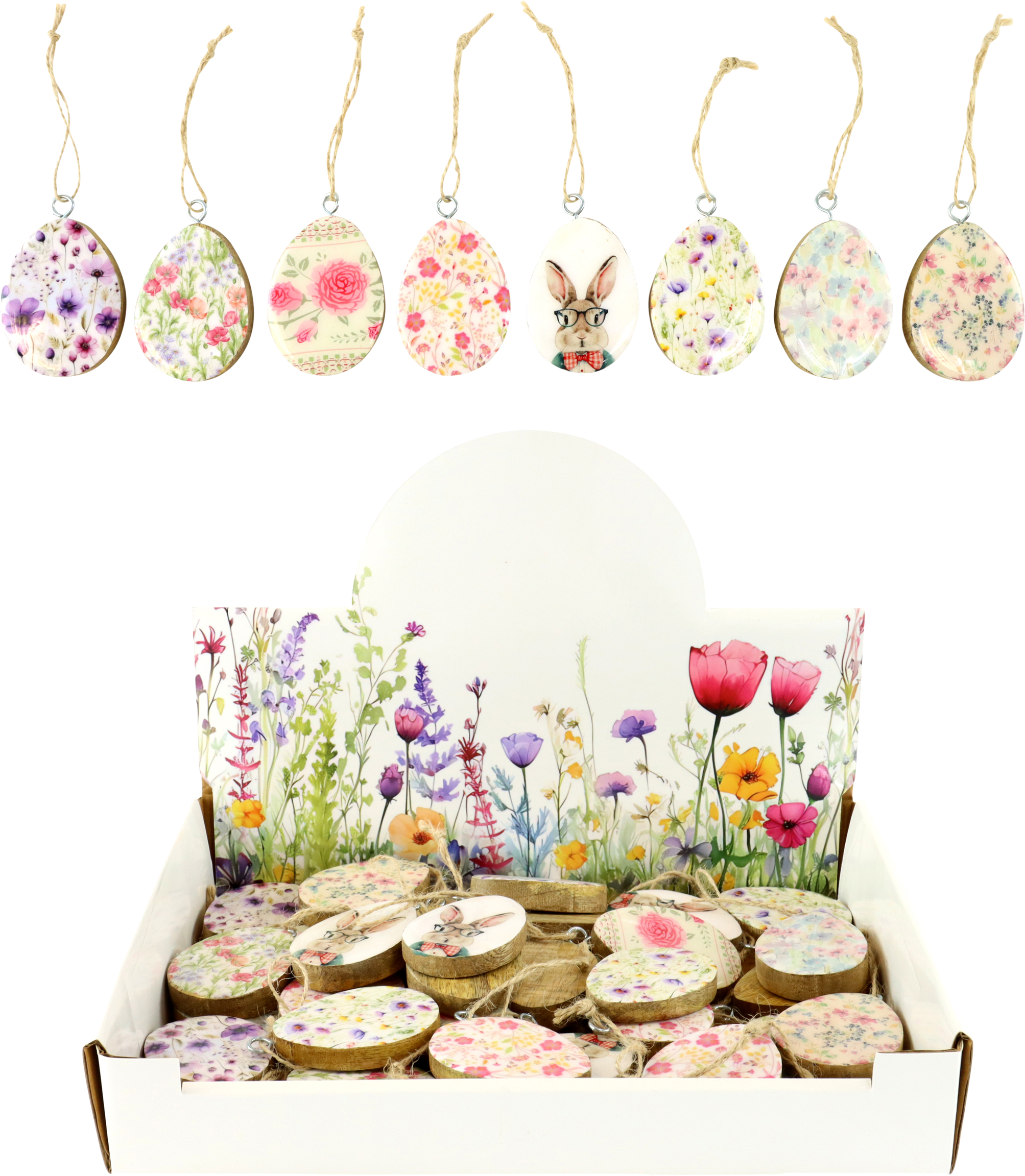 8810 CAJA EXP. BLUMEN-EIER  S/40