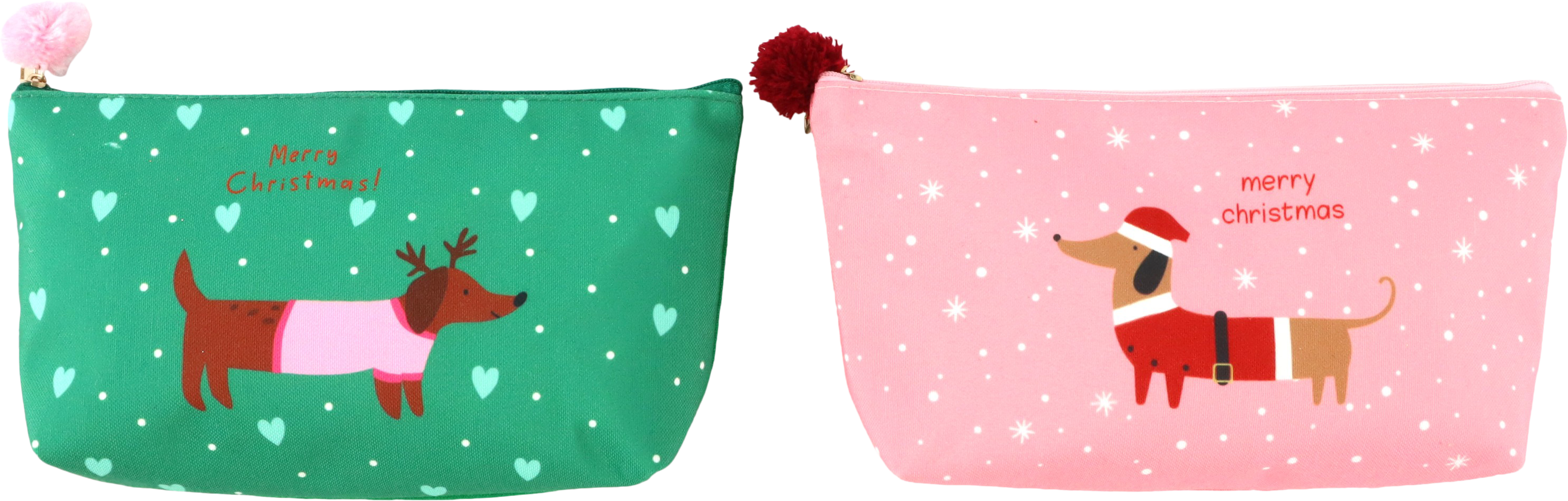 8822 TÄSCHCHEN BARKY CHRISTMAS  S/2