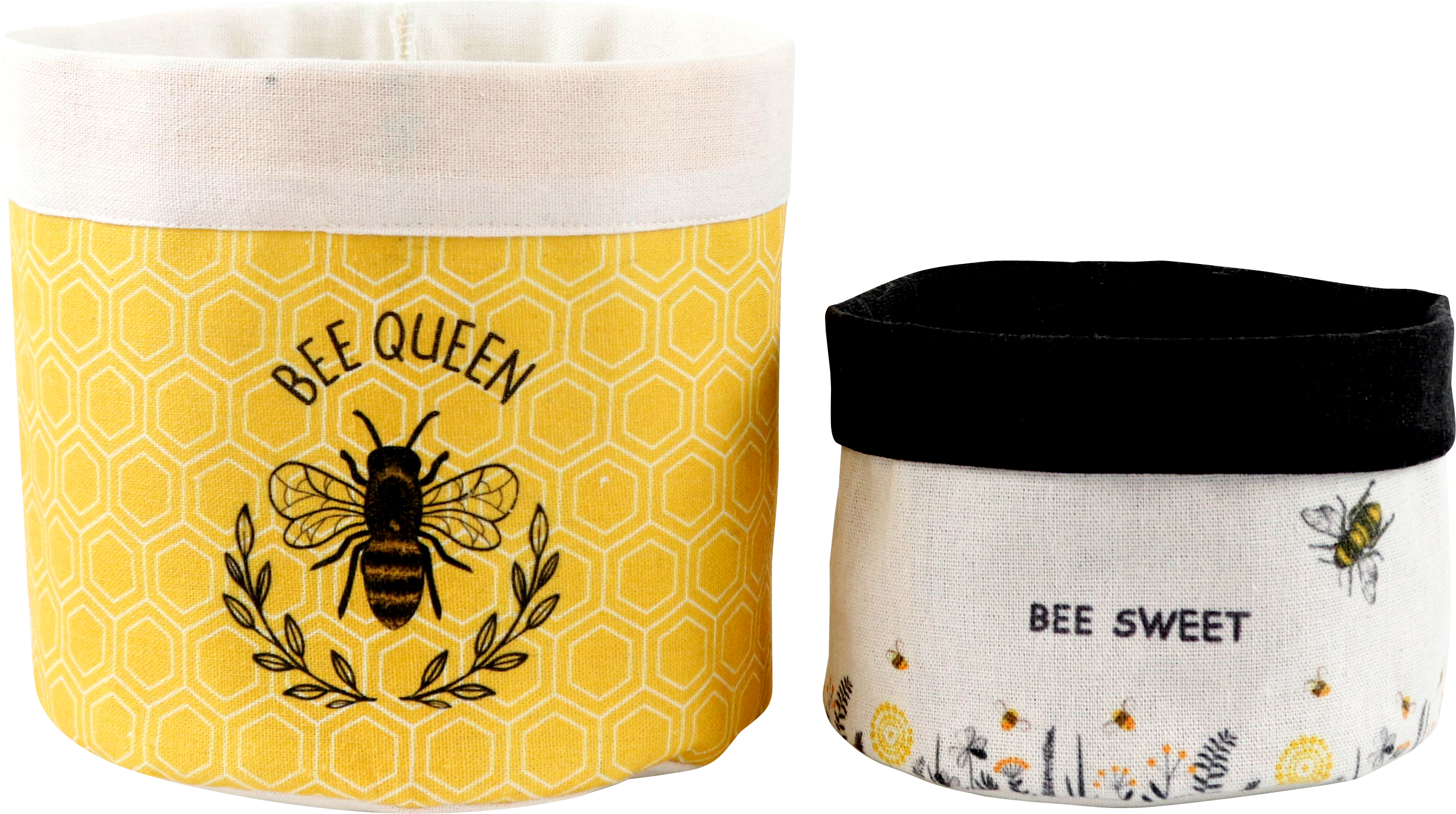 8914 PANIERS À TISSU BEE QUEEN  2P