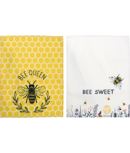 8924 KITCHENTOWLS BEE QUEEN  S/2