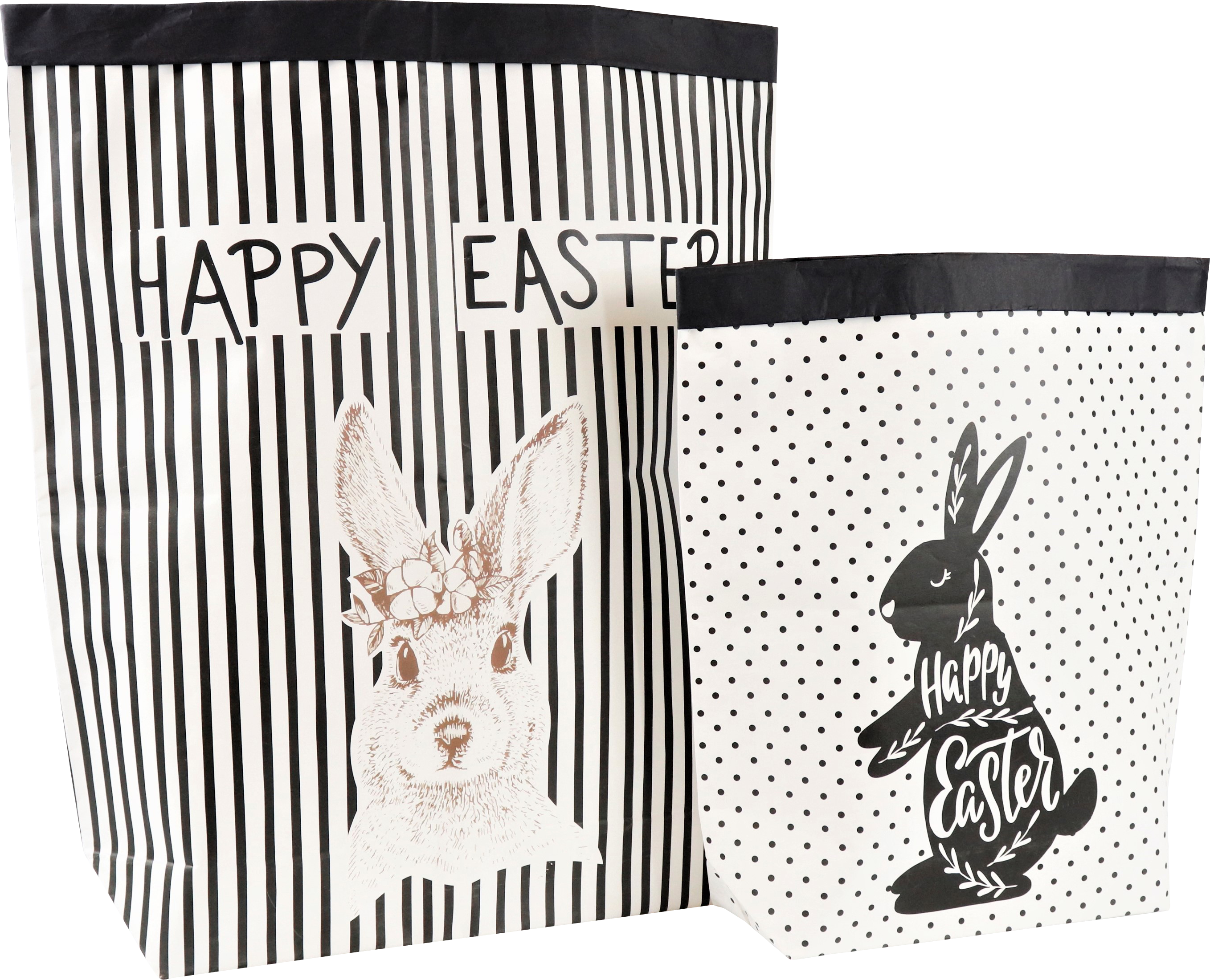 8951 BOLSA PAPEL  HAPPY EASTER  S/2