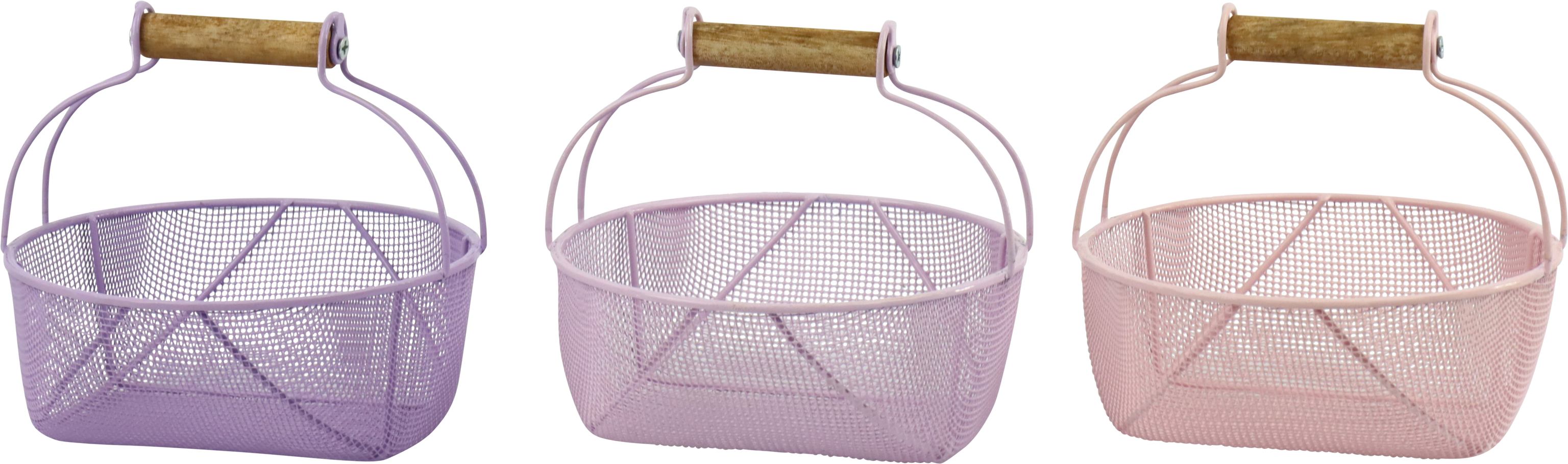 9167 PANIERS À ANSE  PRINTEMPS  3P