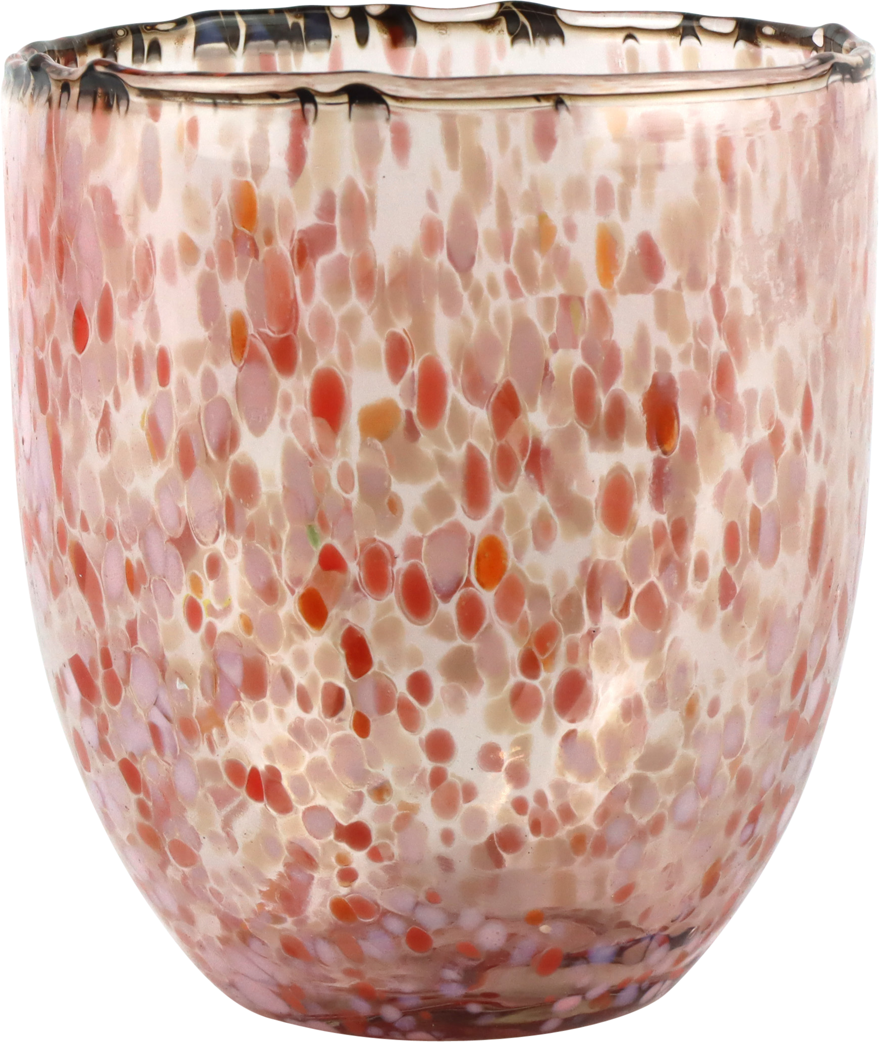 9186 CANDLELIGHT VASE CONFETTI