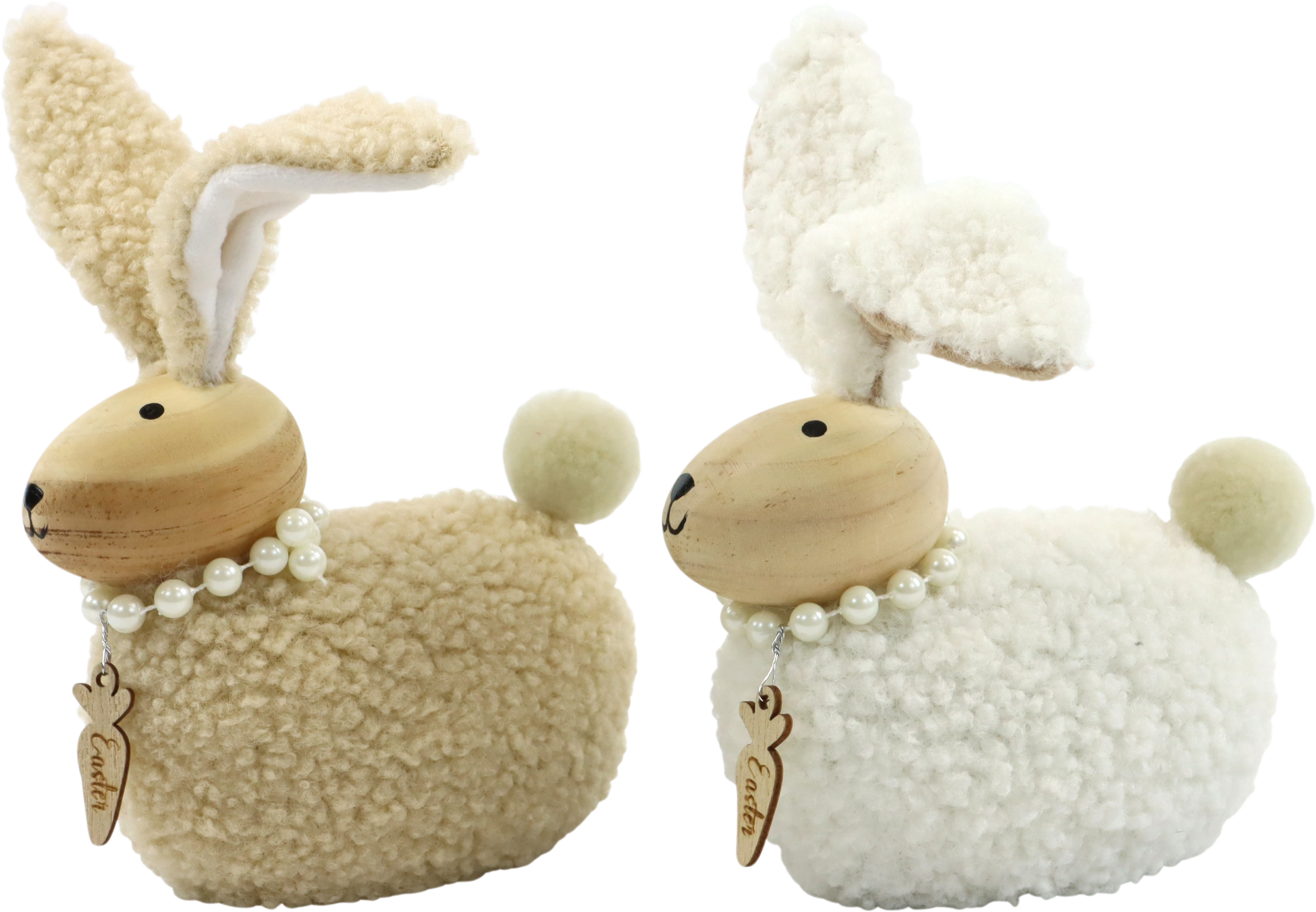 9421 RABBITS COZY BUNNY  S/2