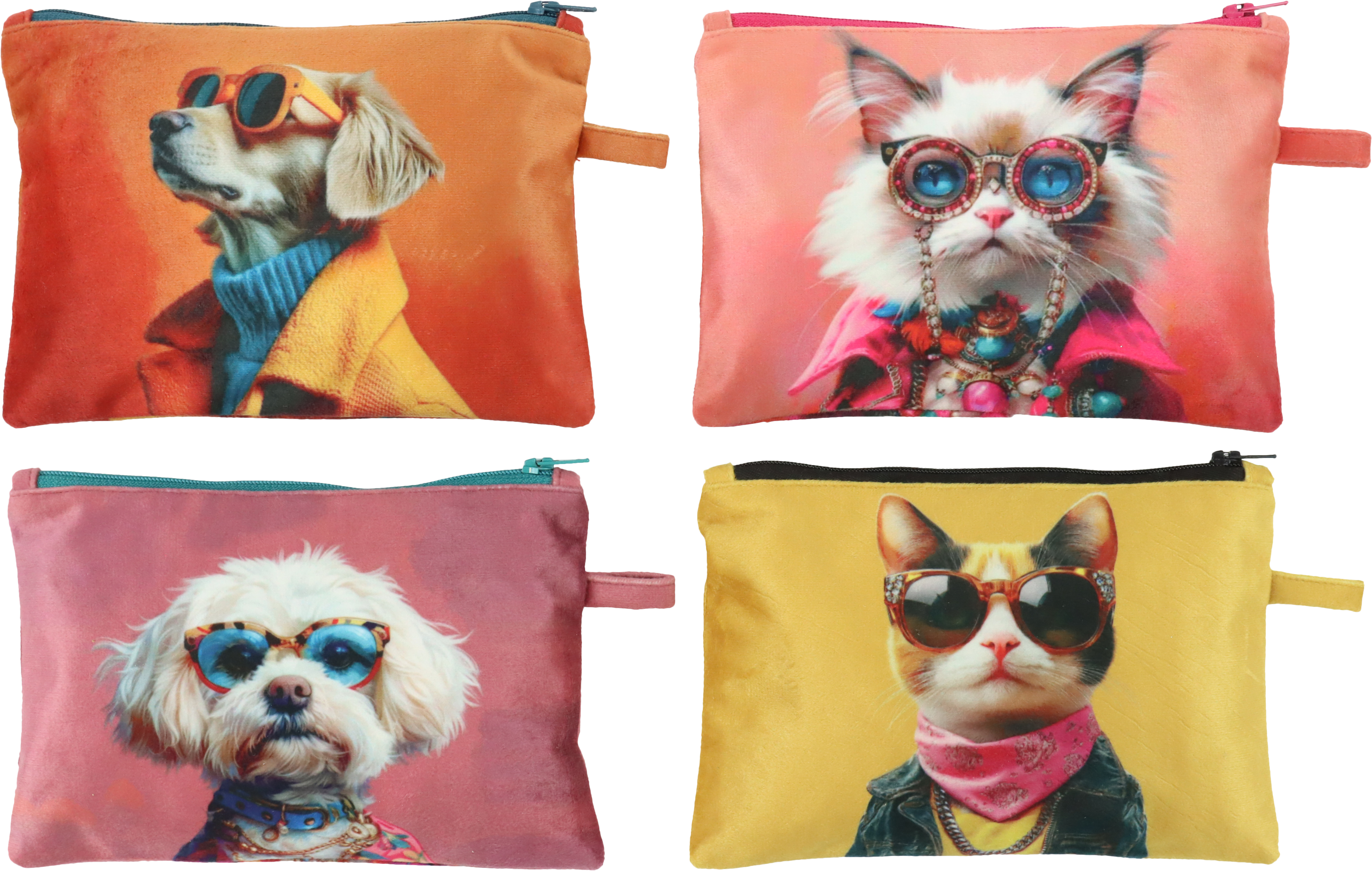 9528 BAGS FUNNY FRIENDS  S/4