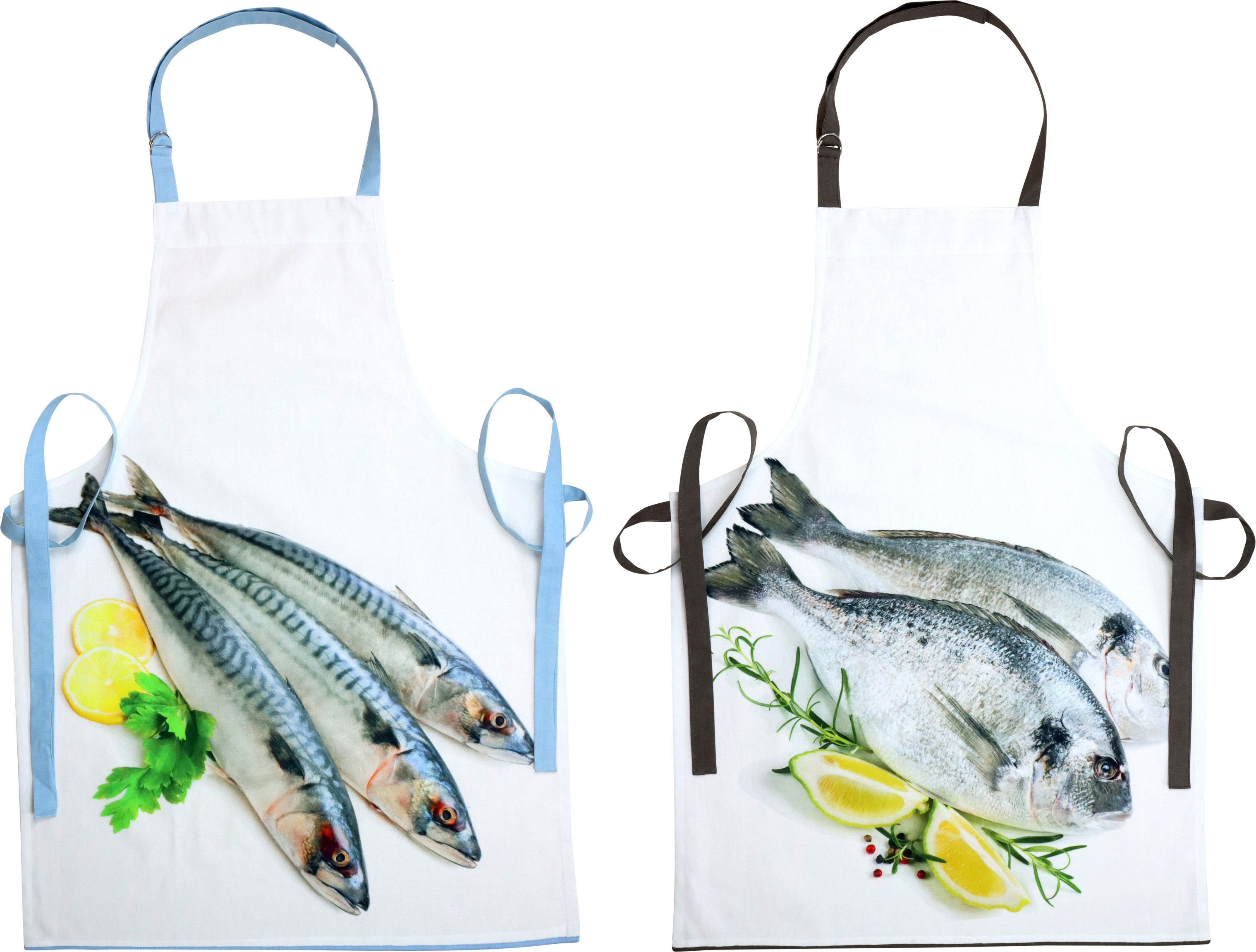 9617 APRONS FISH  S/2