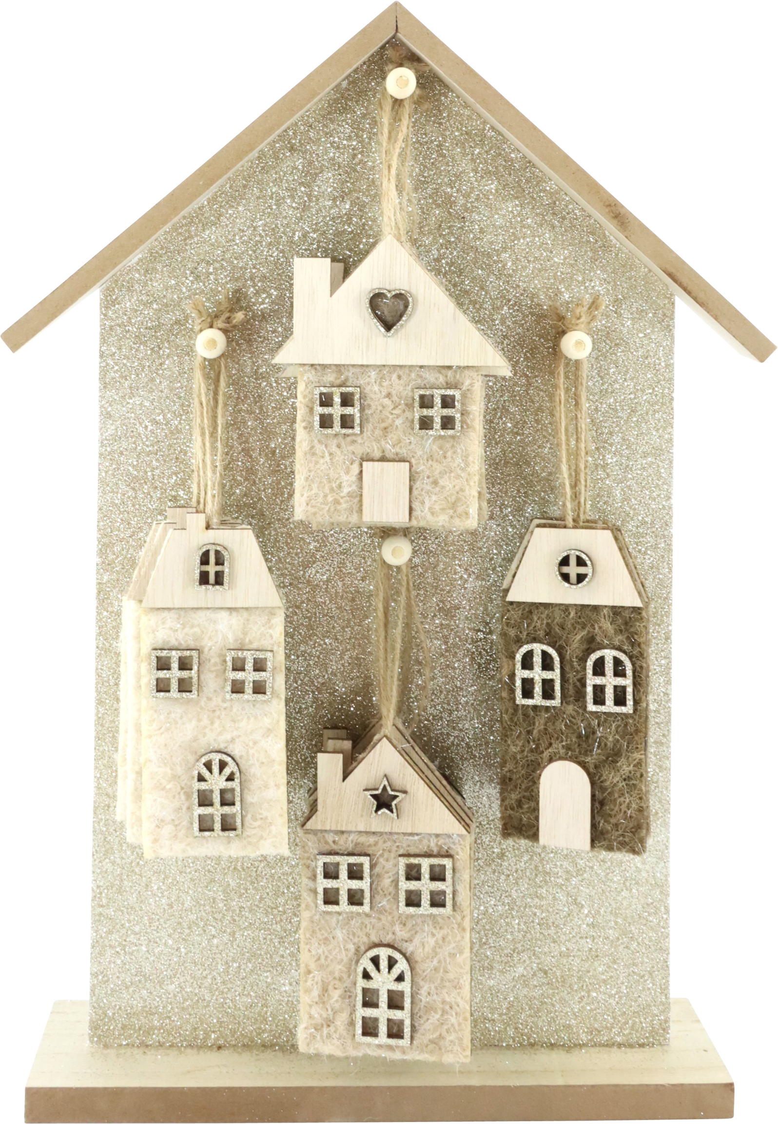 9635 EXPOSITOR GLITTER HOMES  S/17