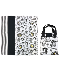 9771 KITCHENTOWELS I. B. BREAKFAST  S/4