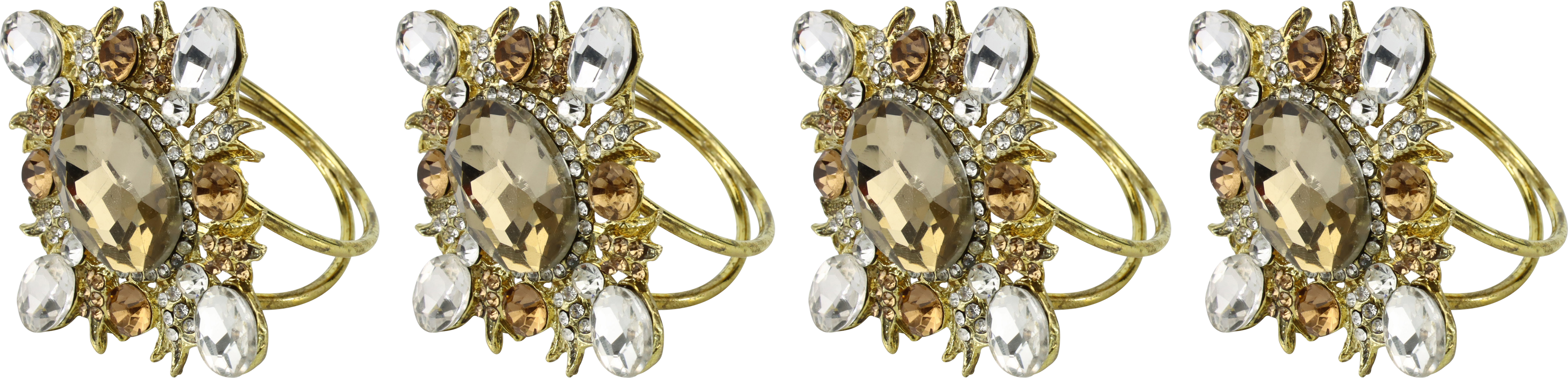 9777 SERV.ANELLI DIAMANT  4PZ