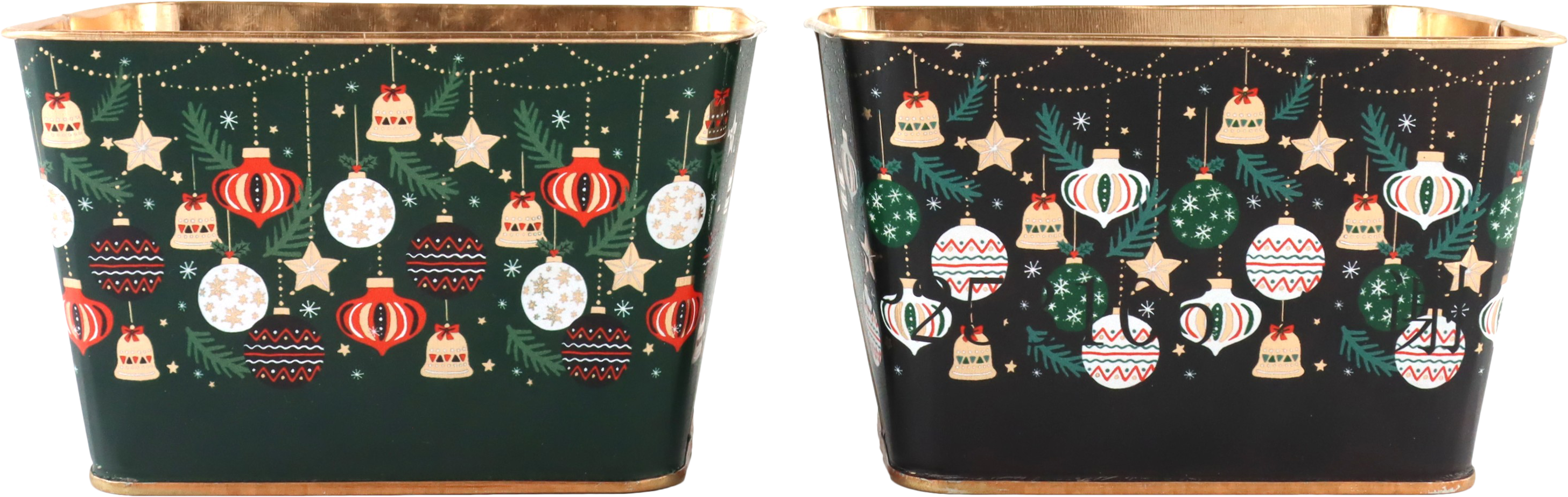 9811 POTS CHRISTMAS HERITAGE  S/2